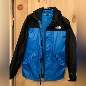 North Face 3-in-1 jacket, youth large